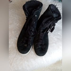 Ugg Starlyn 🔥 Black Sheepskin High Top Ankle Sneaker Boots